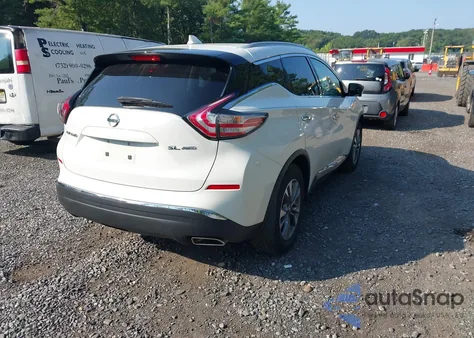 2017 Nissan Murano Platinum/S/Sl/Sv из США, поврежденный, VIN 5N1AZ2MH4HN194886